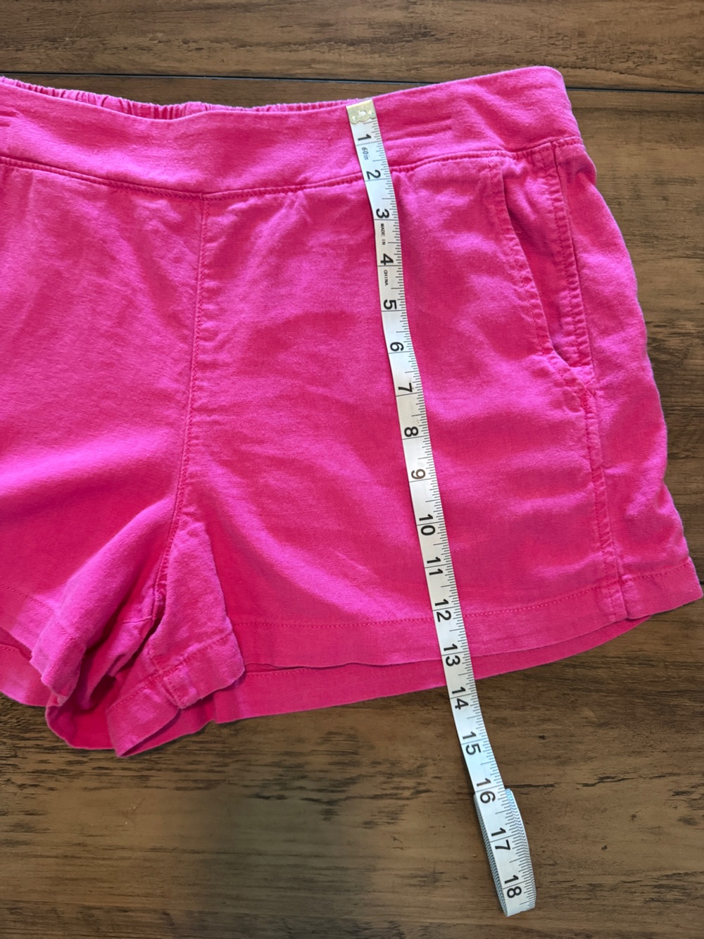 GAP pull-on shorts | hot pink | size large - Picture 4 of 5